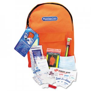 PhysiciansCare by First id Only Emergency Preparedness First Aid Backpack, 43 Pieces/Kit FAO90123 90123