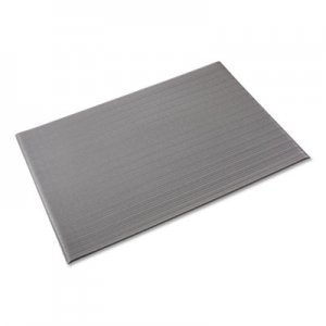 Crown Ribbed Anti-Fatigue Mat, Vinyl, 36 x 60, Gray CWNFL3660GY FL 3660GY