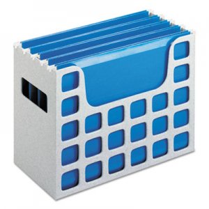 Pendaflex Desktop File With Hanging Folders, Letter Size, 6" Long, Granite PFX23054 23054
