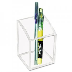 Kantek Acrylic Pencil Cup, 2 3/4 x 2 3/4 x 4, Clear KTKAD20 AD-20