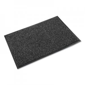 Crown Cross-Over Indoor/Outdoor Wiper/Scraper Mat, Olefin/Poly, 48 x 72, Gray CWNCS0046GY CS 0046GY