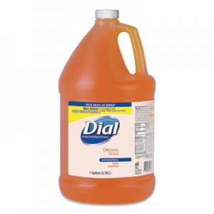 Dial Professional Gold Antimicrobial Liquid Hand Soap, Floral Fragrance, 1 gal Bottle, 4/Carton DIA88047CT 88047