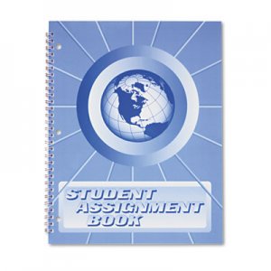 Ward Student Assignment Book, 40 Weeks, 11 x 8-1/2, Laminated Cover HUBSA98 SA-98