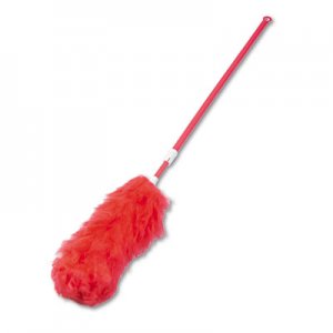 Boardwalk Lambswool Extendable Duster, Plastic Handle Extends 35" to 48", Assorted Colors BWKL3850