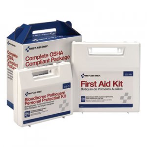 First Aid Only First Aid Kit for 50 People, 229-Pieces, ANSI/OSHA Compliant, Plastic Case FAO228CP 228-CP