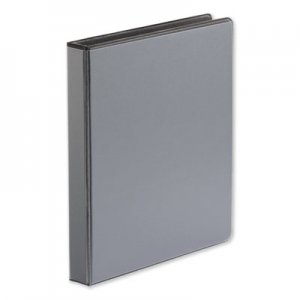 Universal Comfort Grip Deluxe Plus D-Ring View Binder, 1" Capacity, 8-1/2 x 11, Black UNV30711