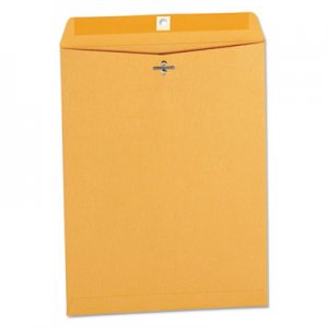 Universal Kraft Clasp Envelope, #12 1/2, Square Flap, Clasp/Gummed Closure, 9.5 x 12.5, Brown Kraft, 100