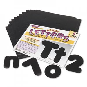 TREND Ready Letters Casual Combo Set, Black, 4"h, 182/Set TEPT79901 T79901