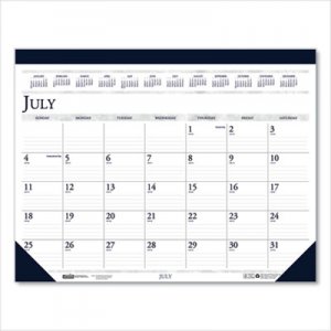 House of Doolittle 100% Recycled Academic Desk Pad Calendar, 14-Month, 22 x 17, 2021-2022 HOD155HD 155