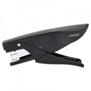 Universal Deluxe Plier Stapler, 20-Sheet Capacity, 0.25" Staples, 1.75" Throat, Black UNV43108
