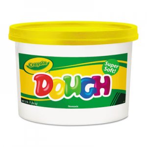 Crayola Modeling Dough Bucket, 3 lbs, Yellow CYO570015034 570015034