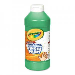 Crayola Washable Fingerpaint, Green, 16 oz CYO551316044 551316044