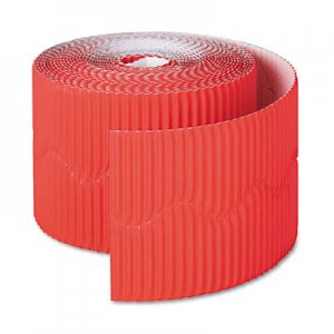 Pacon Bordette Decorative Border, 2 1/4" x 50' Roll, Flame Red PAC37036 37036