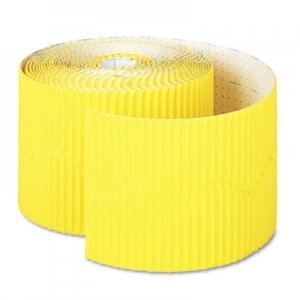 Pacon Bordette Decorative Border, 2 1/4" x 50' Roll, Canary PAC37086 37086