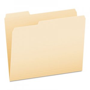 Pendaflex Manila File Folders, 1/3-Cut Tabs, Left Position, Left Position, Letter Size, 100/Box PFX752131 752 1/3