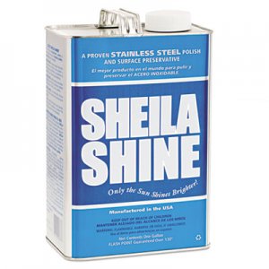 Sheila Shine Stainless Steel Cleaner and Polish, 1 gal Can SSI4EA 4