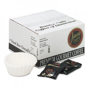 Distant Lands Coffee Coffee Portion Packs, 1.5oz Packs, French Roast, 42/Carton JAV308042 399308042151