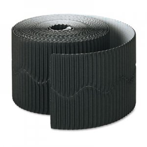 Pacon Bordette Decorative Border, 2 1/4" x 50' Roll, Black PAC37306 37306