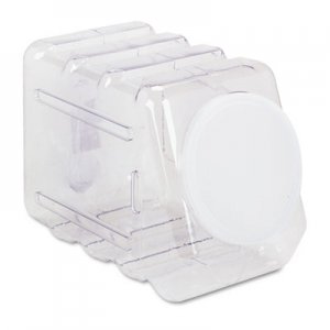 Pacon Interlocking Storage Container with Lid, Clear Plastic PAC27660 27660
