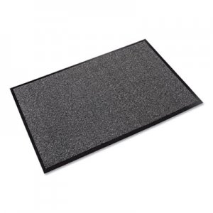 Crown Walk-A-Way Indoor Wiper Mat, Olefin, 48 x 72, Gray CWNWA0046GY WA 0046GY