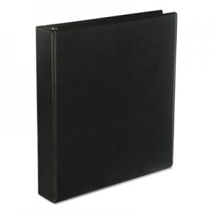 Universal Slant-Ring View Binder, 3 Rings, 1.5" Capacity, 11 x 8.5, Black UNV20743