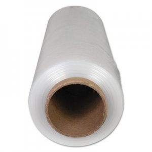 Universal High-Performance Handwrap Film, 18" x 1500ft, 12mic (47-Gauge), Clear, 4/Carton UNV64718