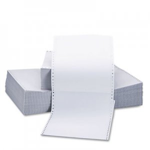 Universal Printout Paper, 2-Part, 15lb, 9.5 x 11, White, 1, 650/Carton UNV15703