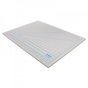 X-ACTO Self-Healing Cutting Mat, Nonslip Bottom, 1" Grid, 18 x 24, Gray EPIX7762 X7762