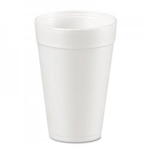 Dart Foam Drink Cups, 32oz, White, 25/Bag, 20 Bags/Carton DCC32TJ32 32TJ32