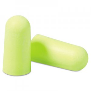 3M E A Rsoft Yellow Neon Soft Foam Earplugs, Uncorded, Regular Size, 200 Pairs MMM3121250 312-1250