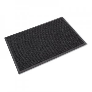 Crown Super-Soaker Wiper Mat with Gripper Bottom, Polypropylene, 46 x 72, Charcoal CWNSSR046CH SS R046CH