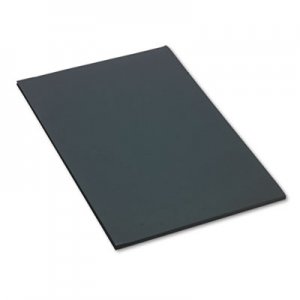 SunWorks Construction Paper, 58 lbs., 24 x 36, Black, 50 Sheets/Pack PAC6323 6323