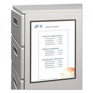 C-Line Magnetic Cubicle Keepers Display Holders, 9 13/64 x 11 11/16, Clear, 2/Pack CLI37911 37911