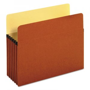 Universal Redrope Expanding File Pockets, 5.25" Expansion, Letter Size, Redrope, 10/Box UNV15262 UNV15262T