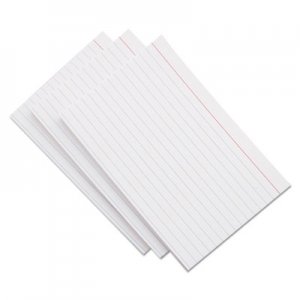 Universal Ruled Index Cards, 4 x 6, White, 100/Pack UNV47230 UNV47230EE