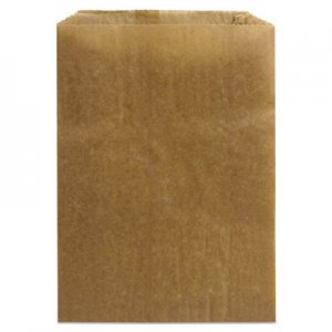 HOSPECO Napkin Receptacle Liners, 7.5" x 3" x 10.5", Brown, 500/Carton HOS260 KL