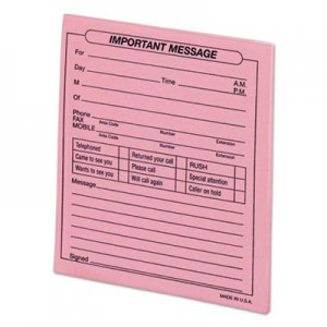 Universal Important Message Pink Pads, 4.25 x 5.5, 50/Pad, Dozen UNV48023 D2-48023