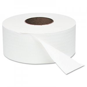 Windsoft Jumbo Roll Bath Tissue, Septic Safe, 2 Ply, White, 3.4 x 1000 ft,  12 Rolls/Carton WIN202