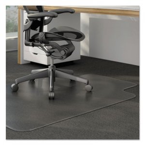 Alera Cleated Chair Mat for Low and Medium Pile Carpet, 36 x 48, Clear ALEMAT3648CLPL CM12113ALEPL