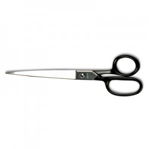 Clauss Hot Forged Carbon Steel Shears, 9" Long, 4.5" Cut Length, Black Straight Handle ACM10252 10252