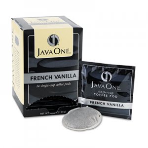 Java One Coffee Pods, French Vanilla, Single Cup, 14/Box JAV70400 39870406141