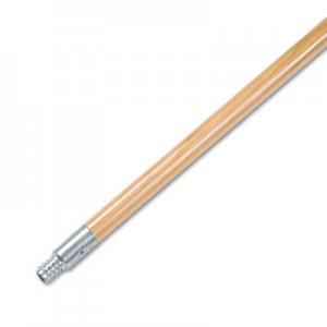 Boardwalk Metal Tip Threaded Hardwood Broom Handle, 15/16" Dia x 60" Long BWK136