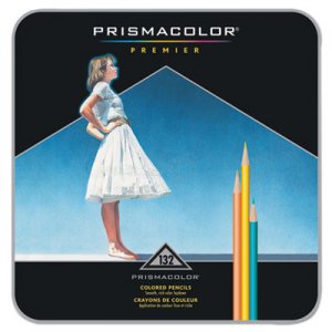 Prismacolor Premier Colored Pencil, 0.7 mm, 2B (#1), Assorted Lead/Barrel Colors, 132/Pack SAN4484 4484