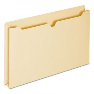 Universal Economical Manila File Jackets, Straight Tab, Legal Size, Manila, 50/Box UNV76500