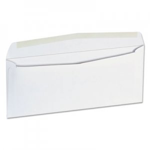 Universal Business Envelope, #9, Square Flap, Gummed Closure, 3.88 x 8.88, White, 500/Box UNV35209