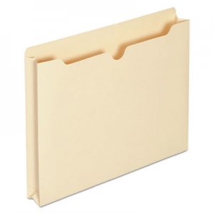 Universal Economical Manila File Jackets, Straight Tab, Letter Size, Manila, 50/Box UNV74300 UNV74300T