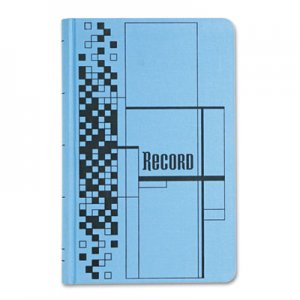 Adams Record Ledger Book, Blue Cloth Cover, 500 7 1/4 x 11 3/4 Pages ABFARB712CR5 ARB712CR5