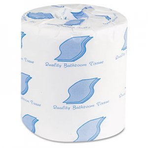 GEN Bath Tissue, Septic Safe, 2-Ply, White, 500 Sheets/Roll, 96 Rolls/Carton GEN500 GN500