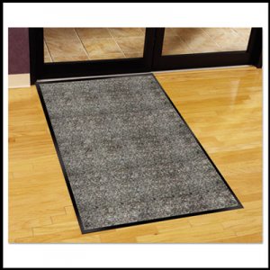 Guardian Silver Series Indoor Walk-Off Mat, Polypropylene, 36 x 60, Pepper/Salt MLL74030530 74030530