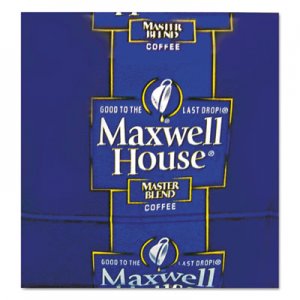 Maxwell House Coffee, Regular Ground, 1.1 oz Pack, 42/Carton MWH866350 GEN86635